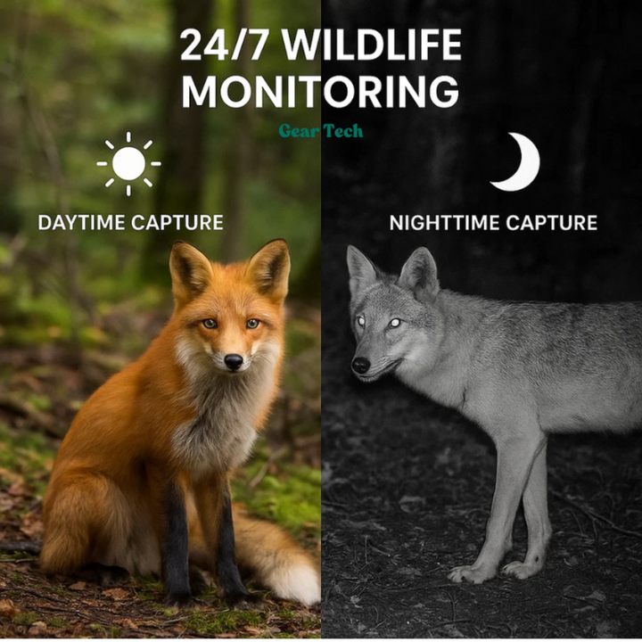 Caméra Animalière de Vision Nocturne