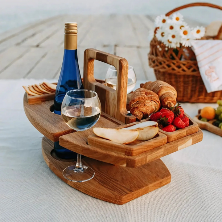 Table de pique-nique portable en bois