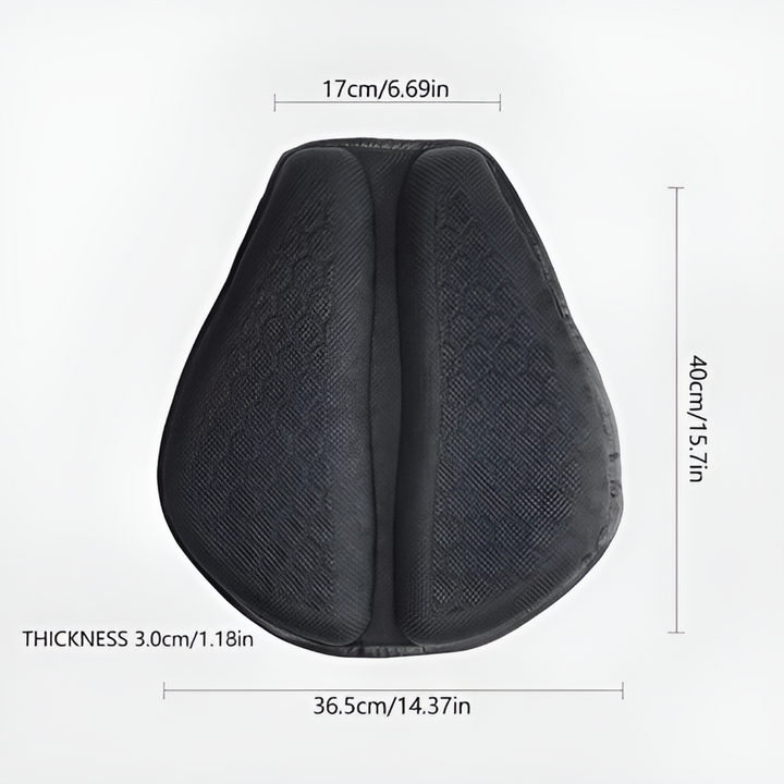 Coussin Gel de Selle de Moto pour Trajets de Longue Distance