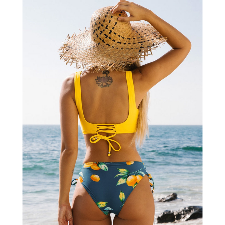 Maya – Bikini de Plage 2 Pièces pour Femmes – Style d'Été Vibrant