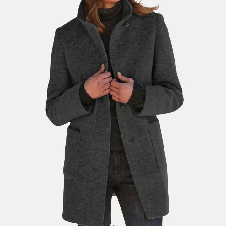 Manteau en Tweed Vintage avec Charme Sophistiqué