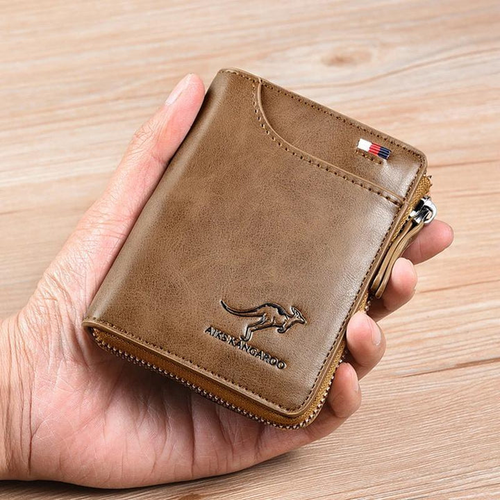 Portefeuille Compact Élégant avec Protection RFID