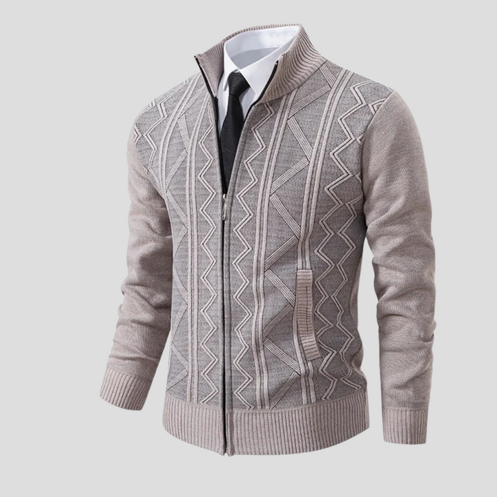 Cardigan pour hommes – Pièce de superposition en tricot
