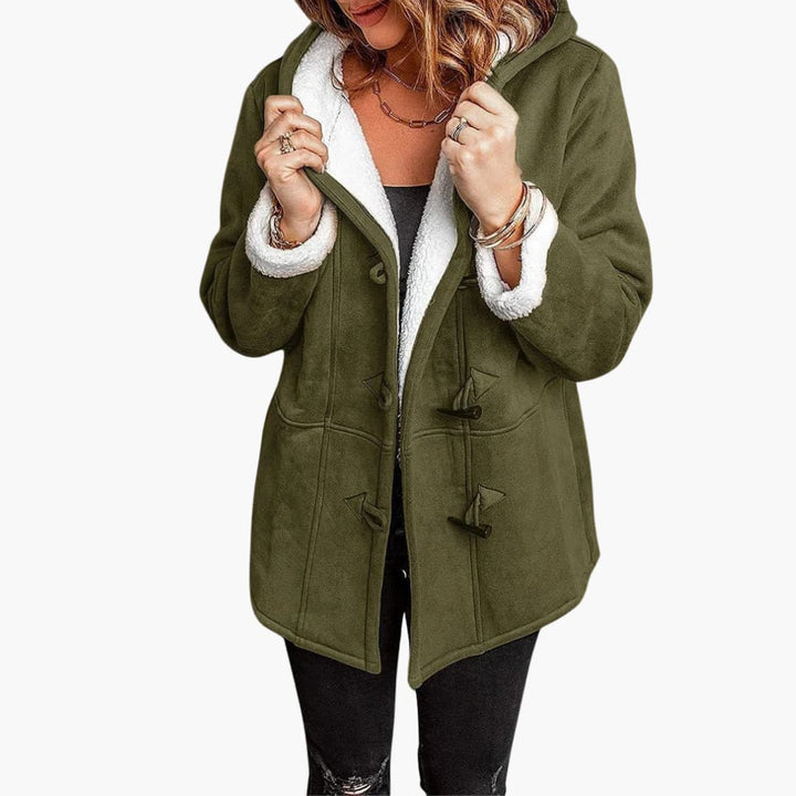 Manteau avec capuche pour femmes – Style à bascule