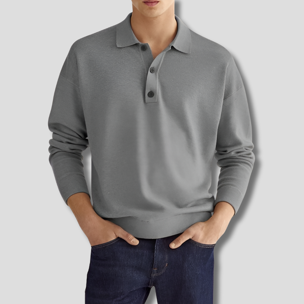 Polo en mélange de coton pour homme – Un style impeccable au quotidien