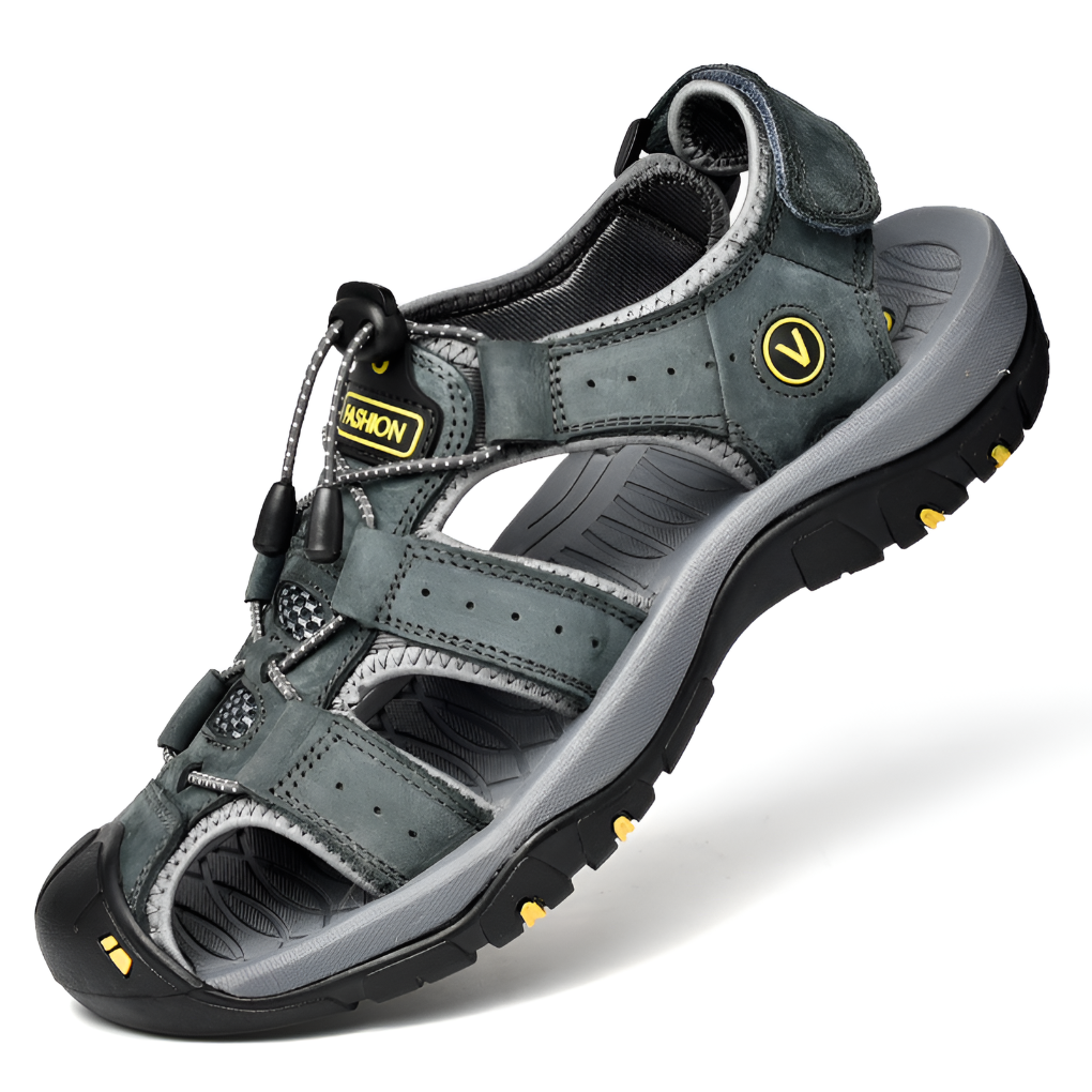 Sandales pour hommes conçues pour l'équilibre avec sangles ajustables