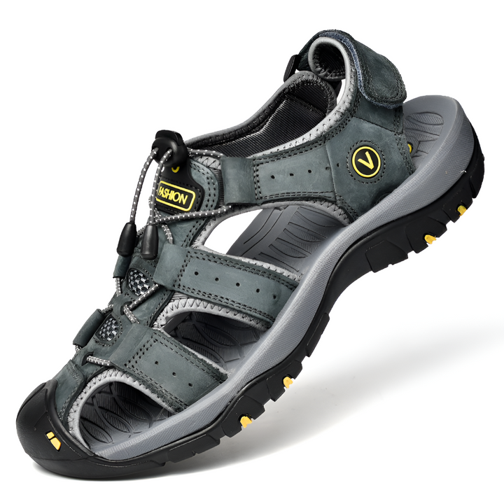 Sandales pour hommes conçues pour l'équilibre avec sangles ajustables