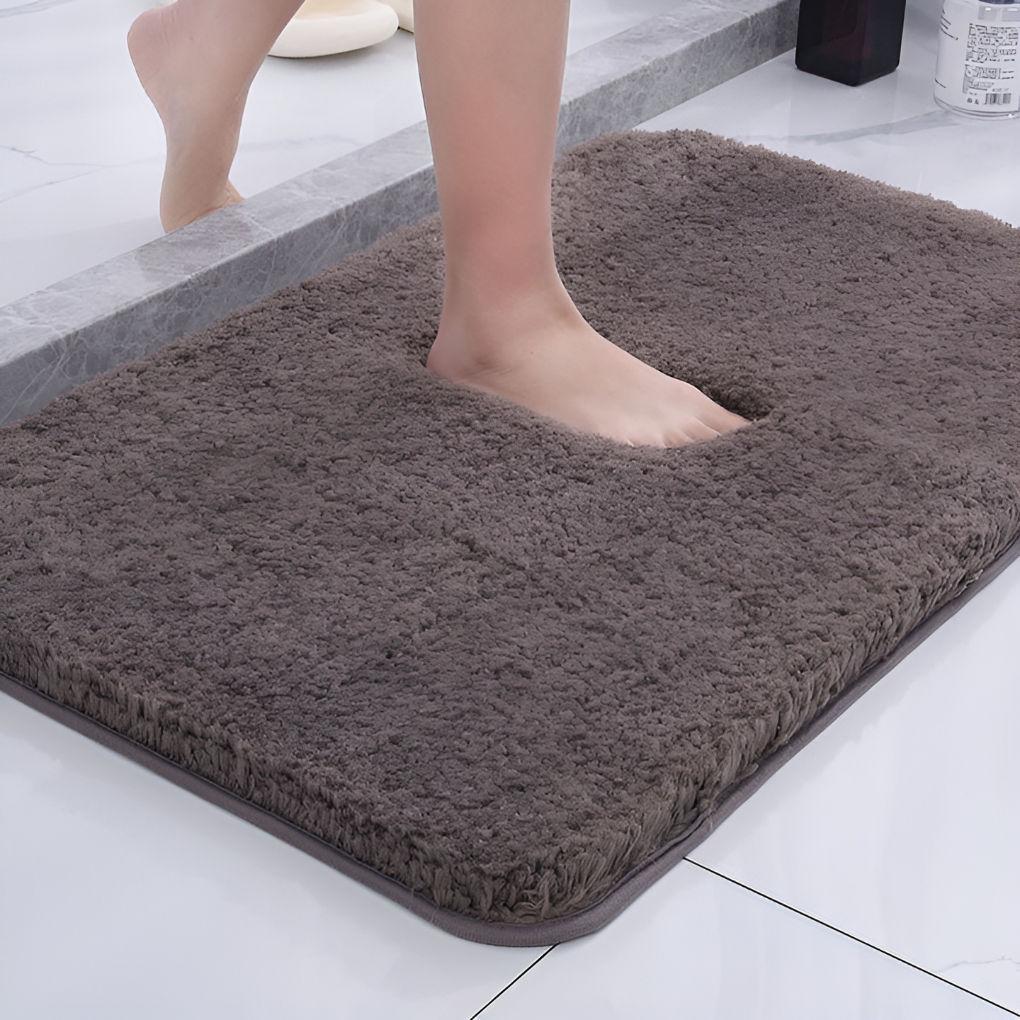 Tapis de Bain Doux Luxueux – Confort & Élégance pour Votre Routine Quotidienne