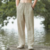Pantalons de plage en lin pour hommes pour un confort estival sans effort
