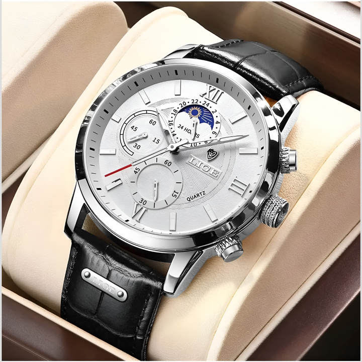 Montre Classique 42mm pour Homme Élégante et Fonctionnelle