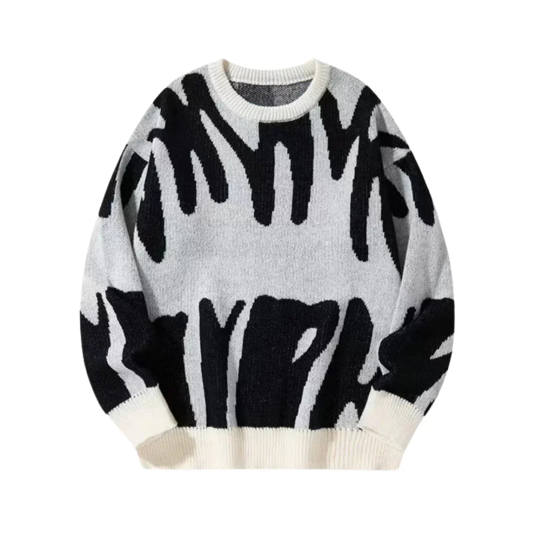 Pull en maille casual avec texture douce et coupe moderne