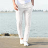 Pantalons en lin pour hommes, style décontracté pour les jours chauds