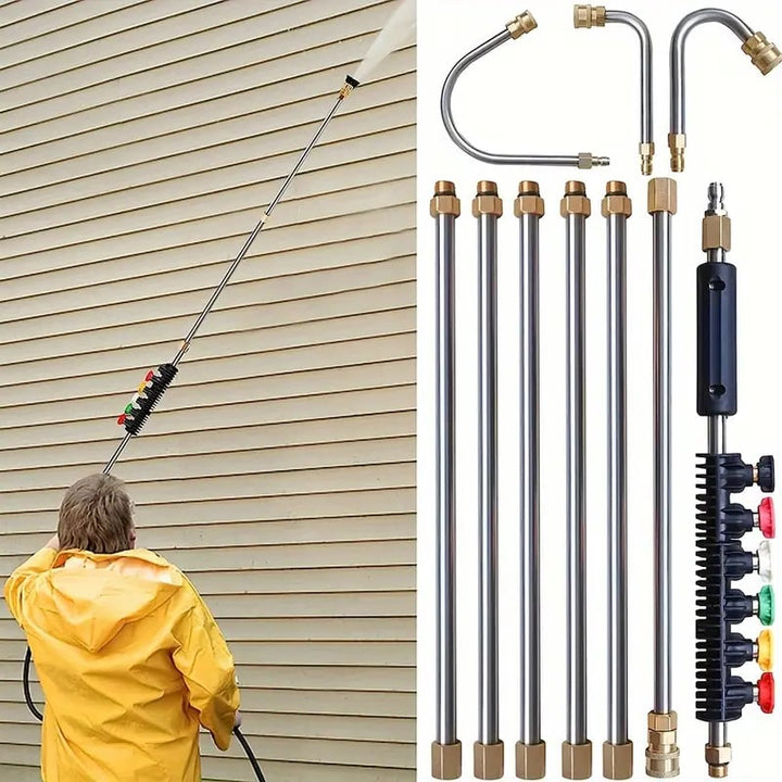 Ensemble de lance télescopique pour laveuse haute pression 4000 PSI