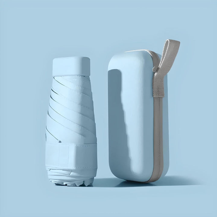 Parapluie de Voyage Compact et Étui