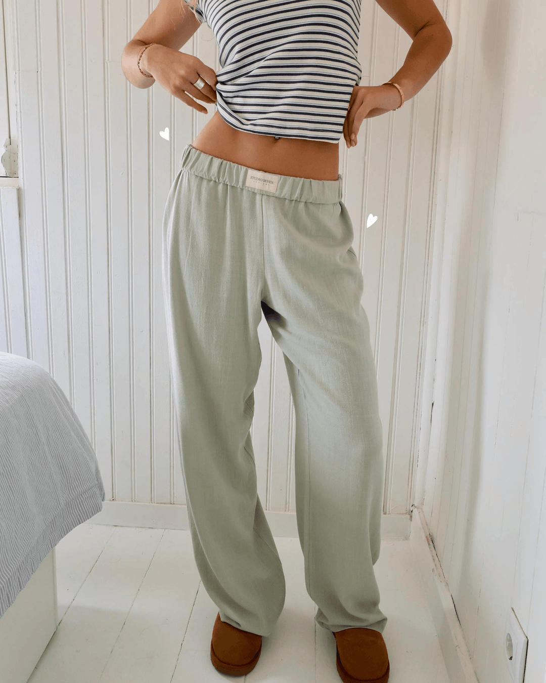 Pantalons Lounge Femme Relaxés & Légers