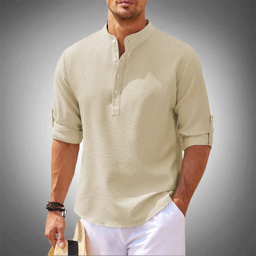 Maurice – Chemise en Lin Stylée pour l'Homme Moderne