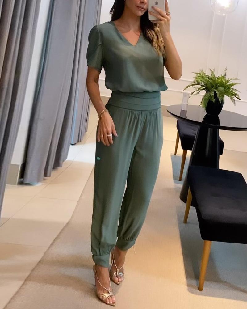 Ensemble Élégant et Confortable en 2 Pièces pour Femmes