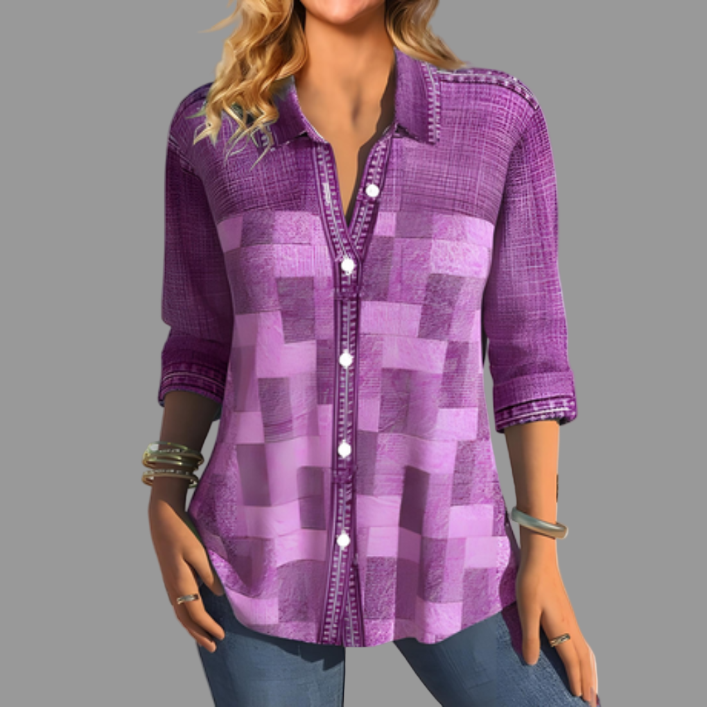 Blouse à boutons pour femmes – Style quotidien Venalin