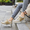 Baskets Wedge Élevées pour Femmes
