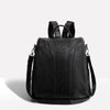 Sac à dos en cuir anti-vol pour femmes, design convertible avec poches cachées pour le voyage et l'usage quotidien