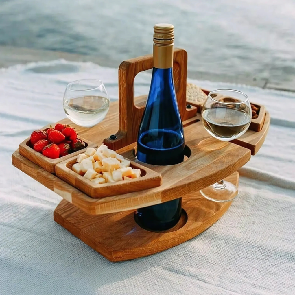 Table de pique-nique portable en bois