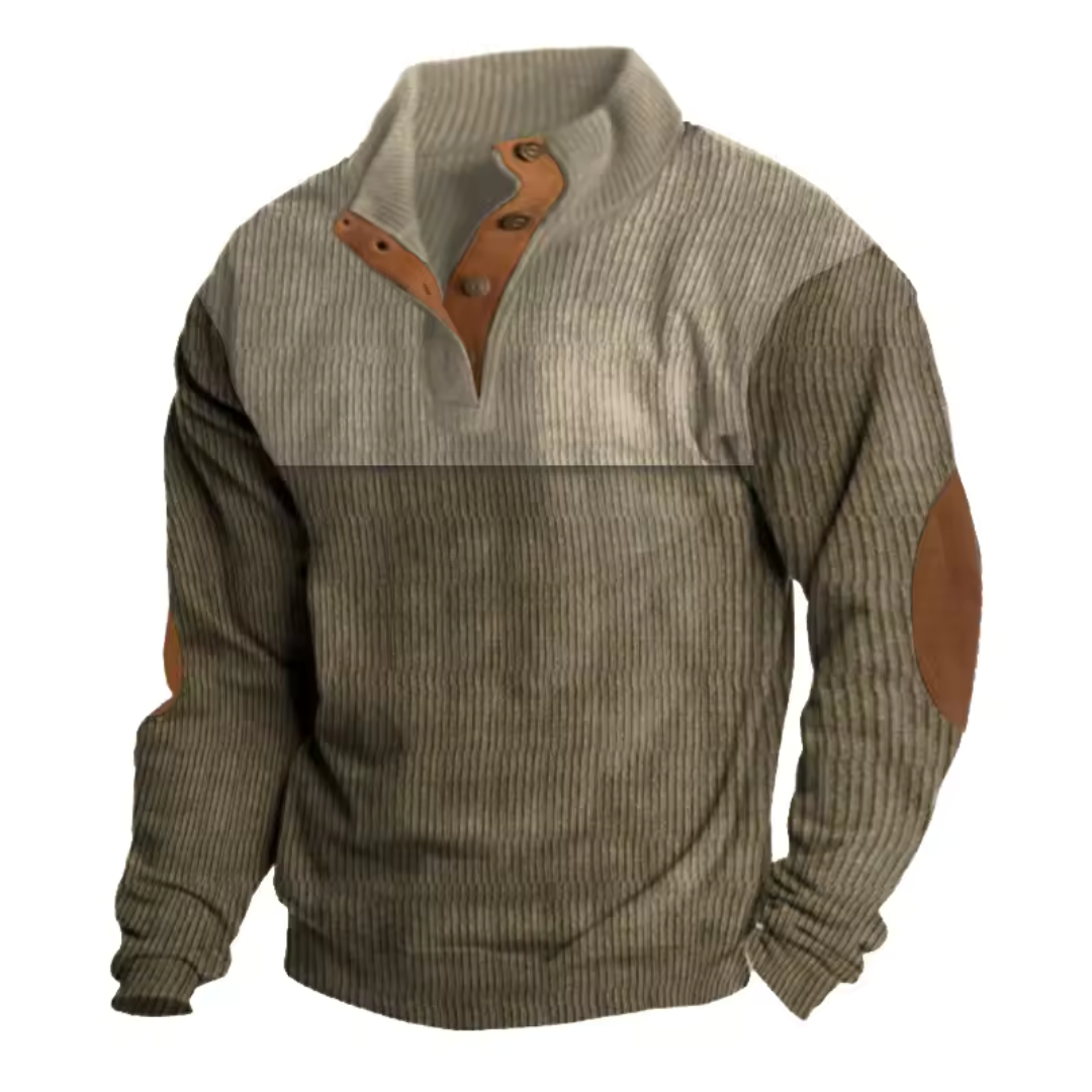 Pull en corduroy homme stylé et confortable