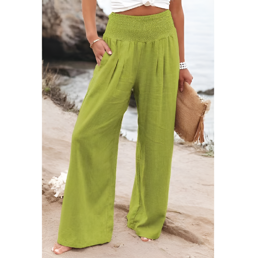Pantalons en lin confortables pour femmes
