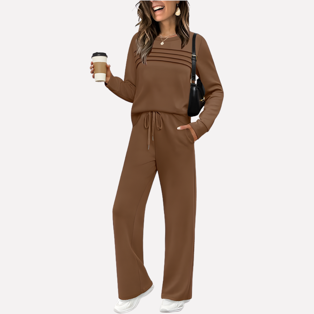 Ensemble de Loungewear Casual Femme Deux Pièces
