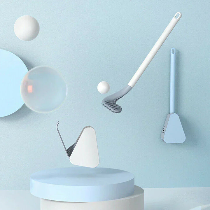 Brosse de Toilette Hygienique Intelligente Design Innovant pour une Salle de Bain Plus Propre