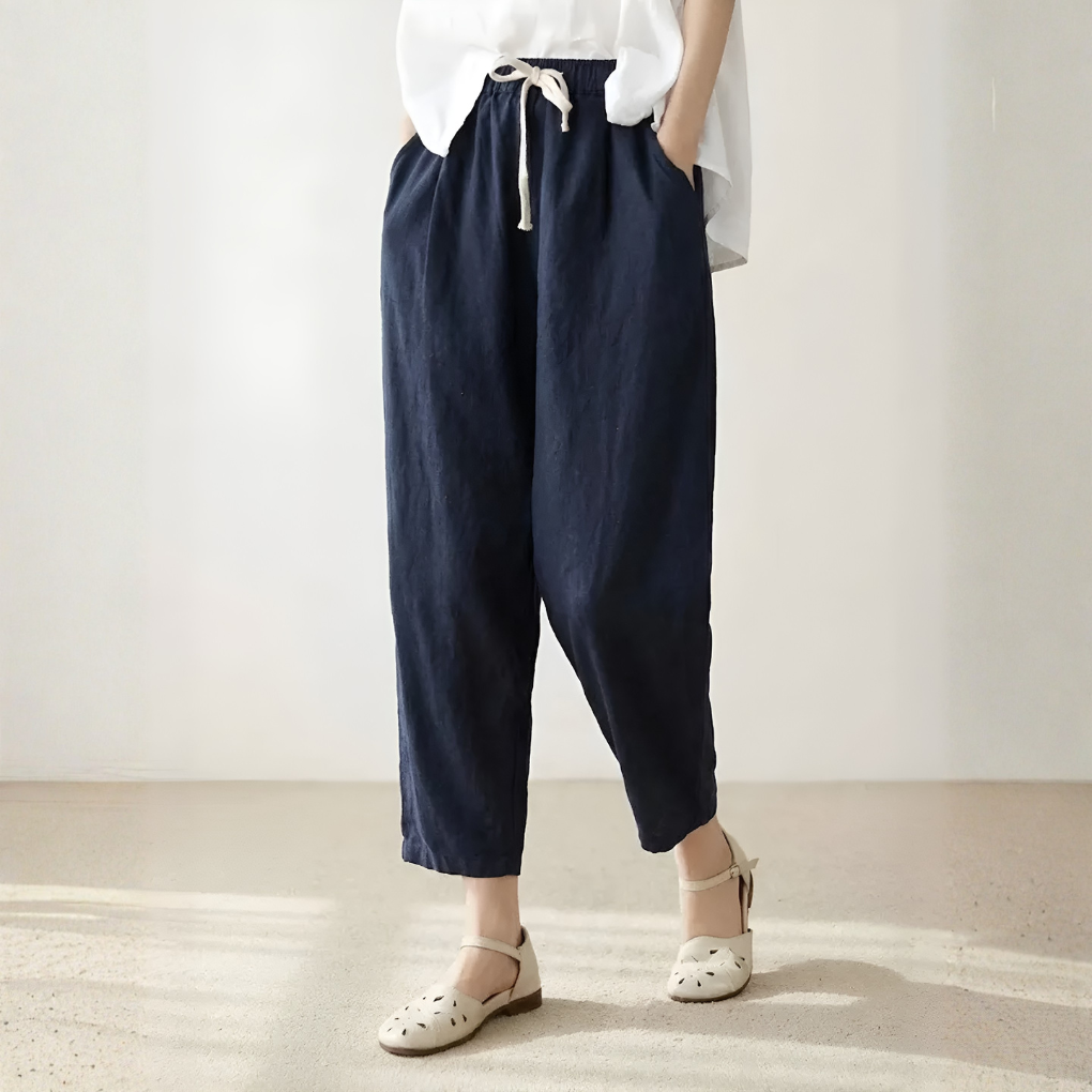 Pantalons ChicEase à cordon