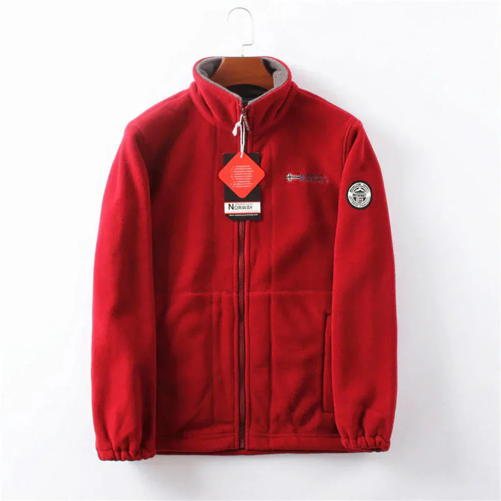 Veste en polaire homme résistante au vent pratique et élégante