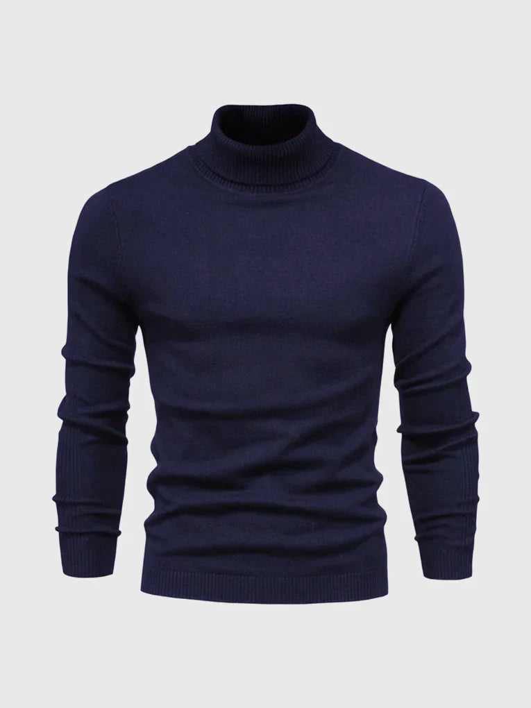 Pull Col Roulé Homme – Lavable et Polyvalent