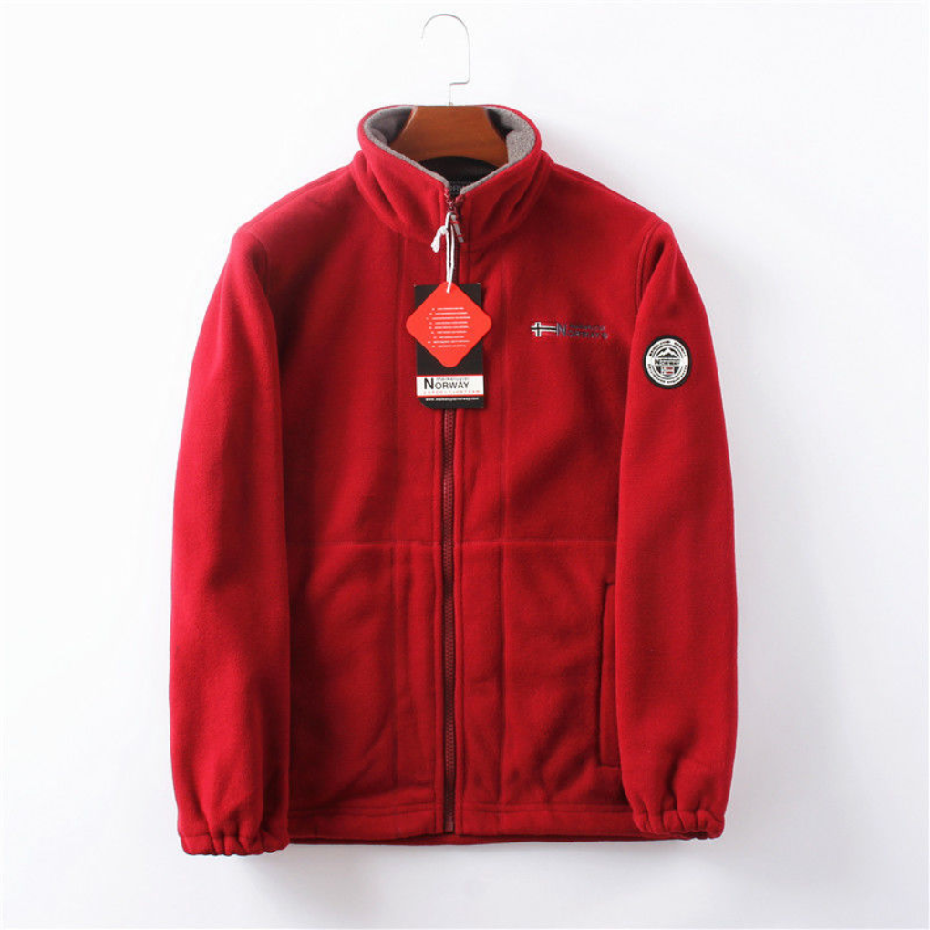 Veste en polaire coupe-vent et confortable pour homme