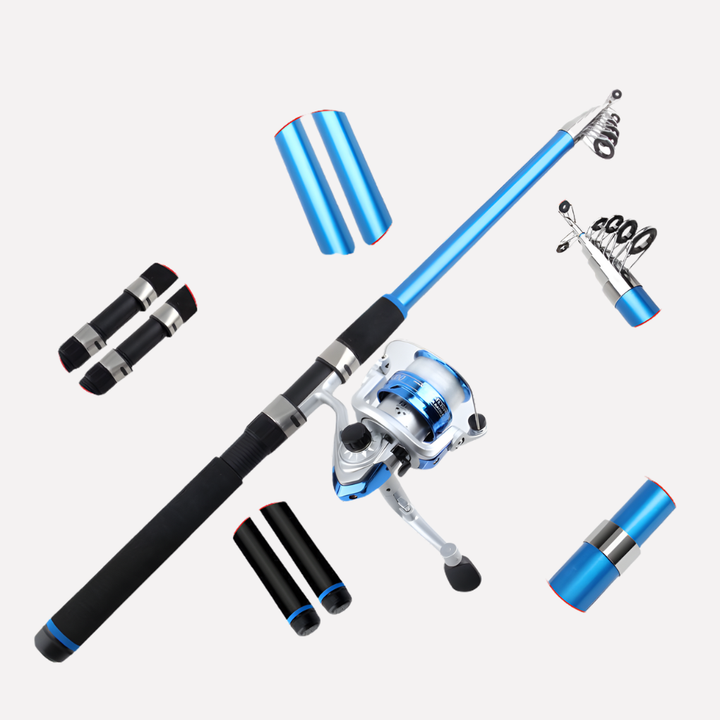 Kit Combo Canne à Pêche et Moulinet