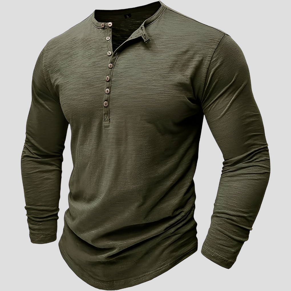Chemise en Coton Homme Loose – Style Casual Quotidien