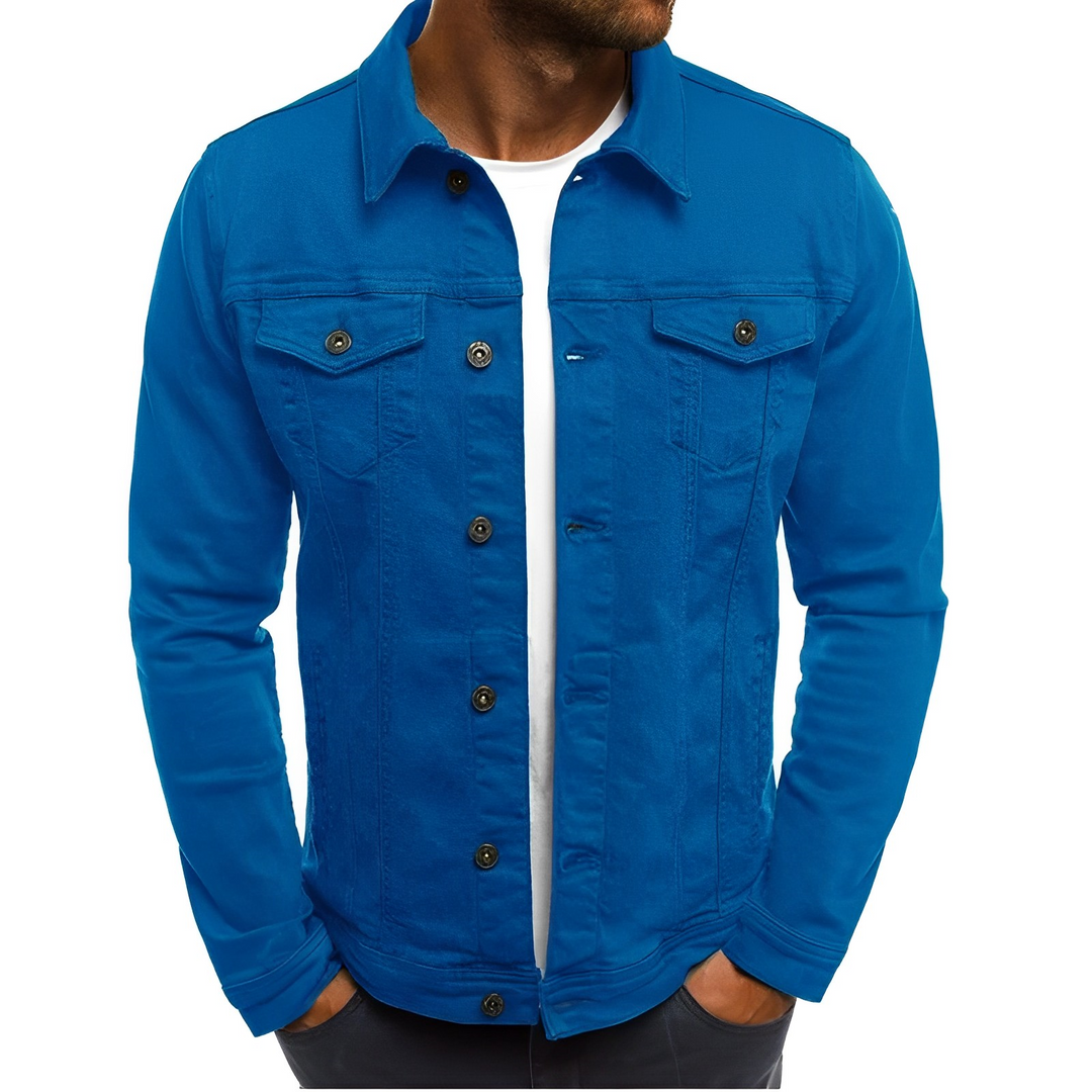 Veste en denim d'été Ralph pour homme – Style léger pour les jours chauds
