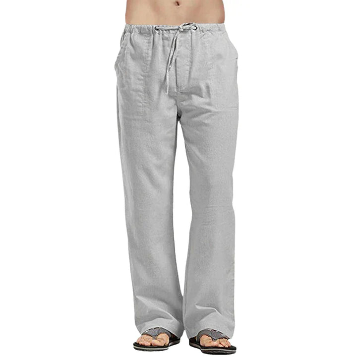 Ralph – Pantalons en lin respirant pour hommes avec ajustement surdimensionné