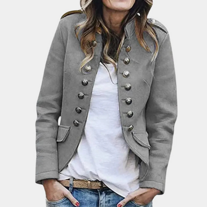 Manteau en Laine Double Breasted pour Femme