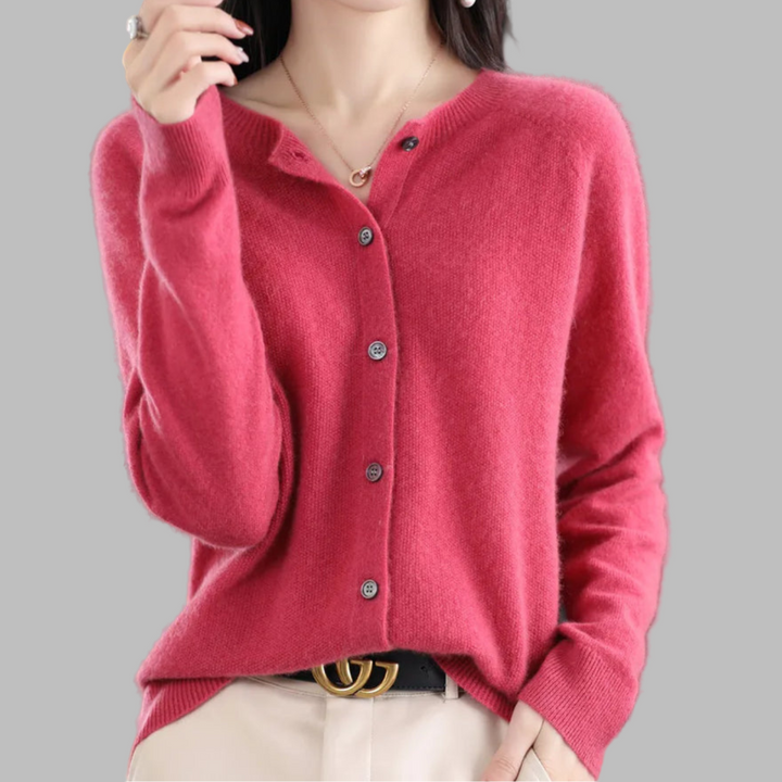 Cardigan O-Col Femmes