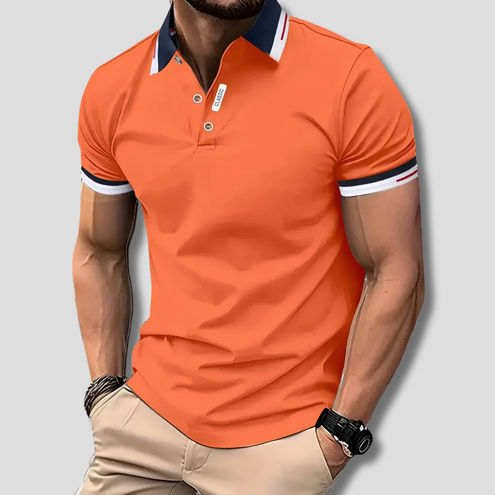 Polo pour homme Tommy – Look premium
