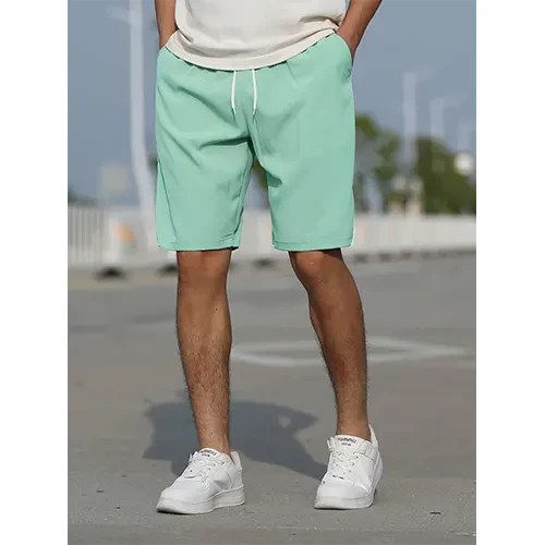 Shorts d'été taille haute pour hommes