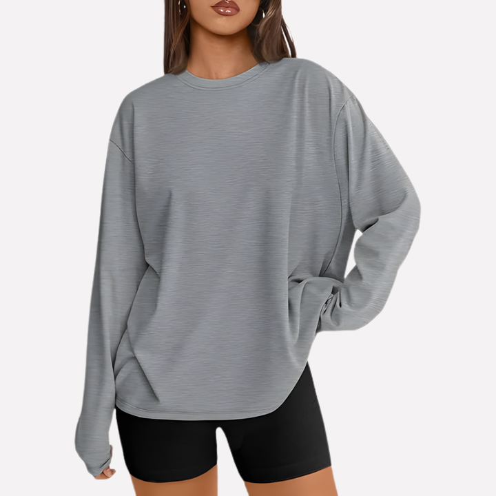 Chemise Longue Manches Amples Femme