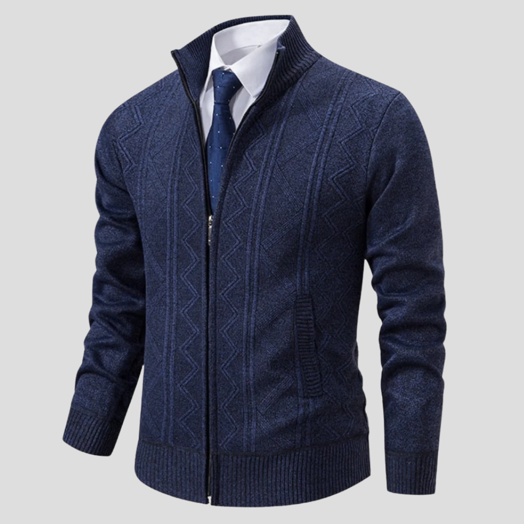 Cardigan pour hommes – Pièce de superposition en tricot
