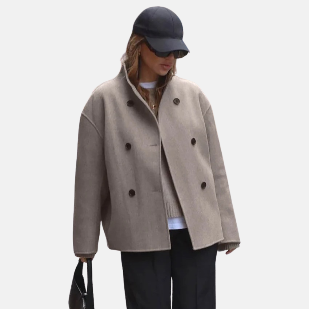 Manteau en Laine Vintage pour Femmes