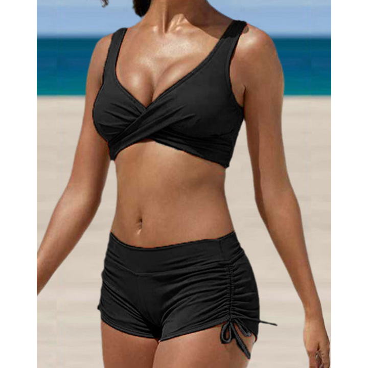 Bikini Deux Pièces pour Femmes Correctif et Confortable Ajustement Flatteur Rencontre Confort Tout le Jour