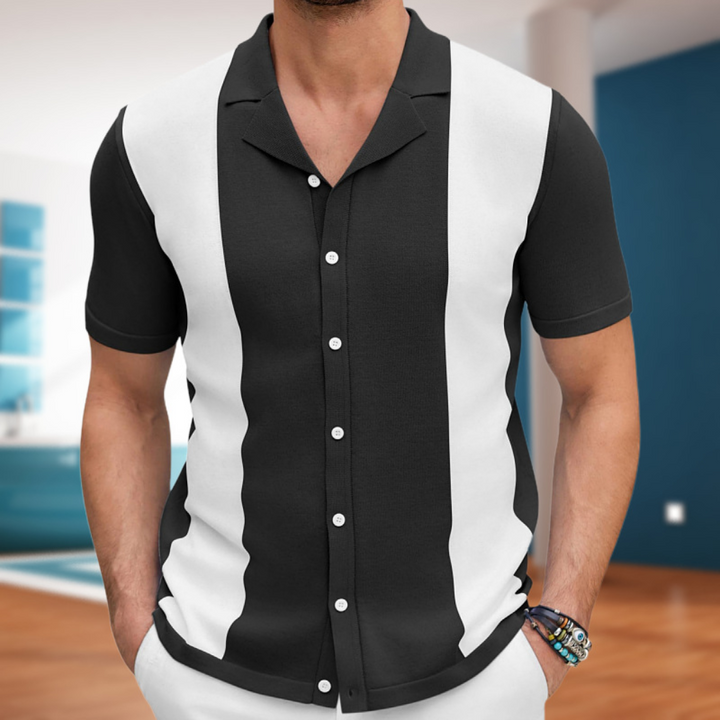 Chemise Casual en Coton pour Hommes Élégante