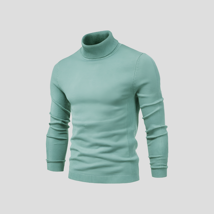 Pull Col Roulé Homme – Casual – Toute Saison