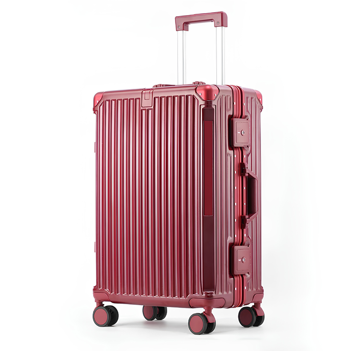 Valise rigide avec cadre en aluminium