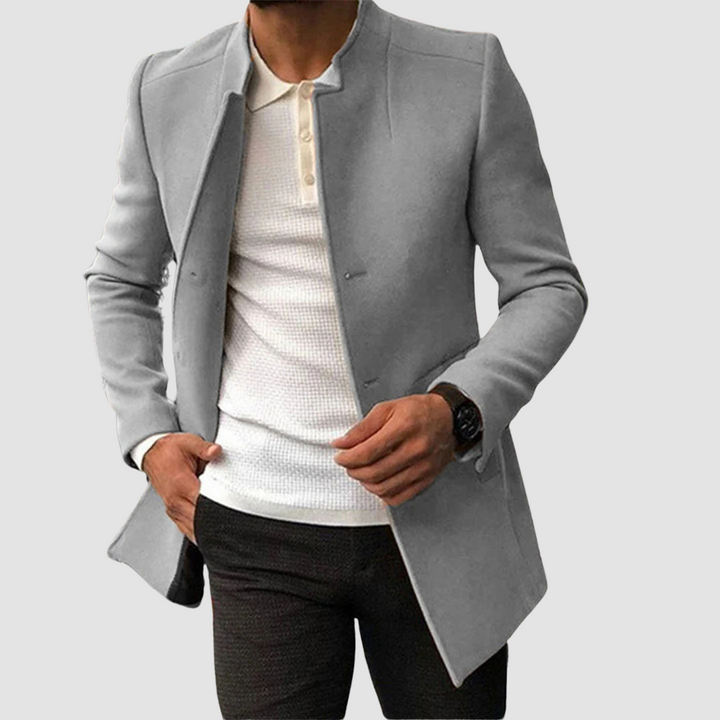 Manteau Long Classique pour Homme Élégance Intemporelle pour Toutes les Saisons