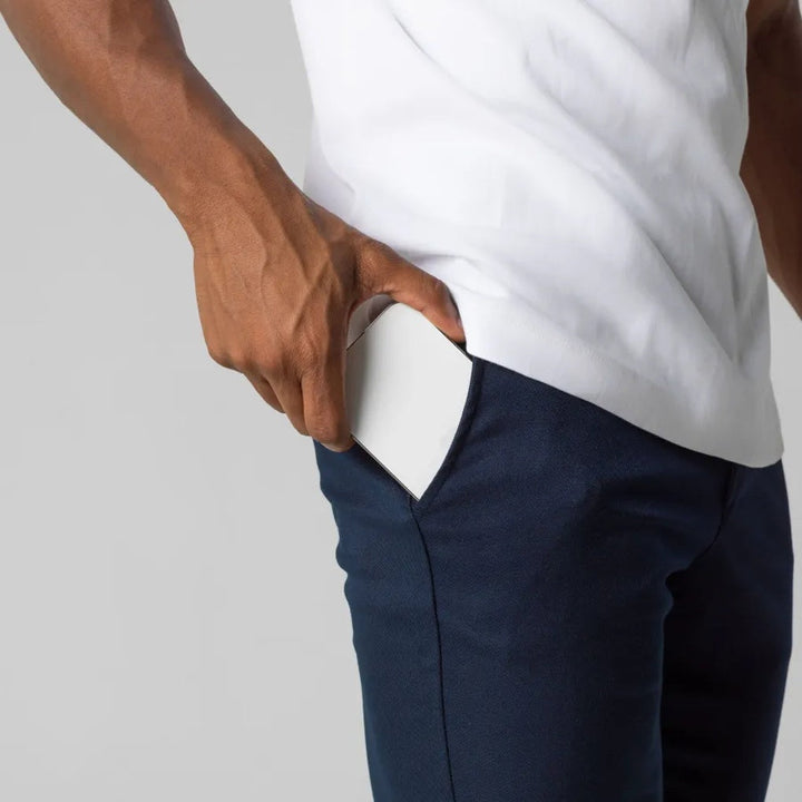 Pantalons Chino Hommes Style Élégant pour Usage Quotidien
